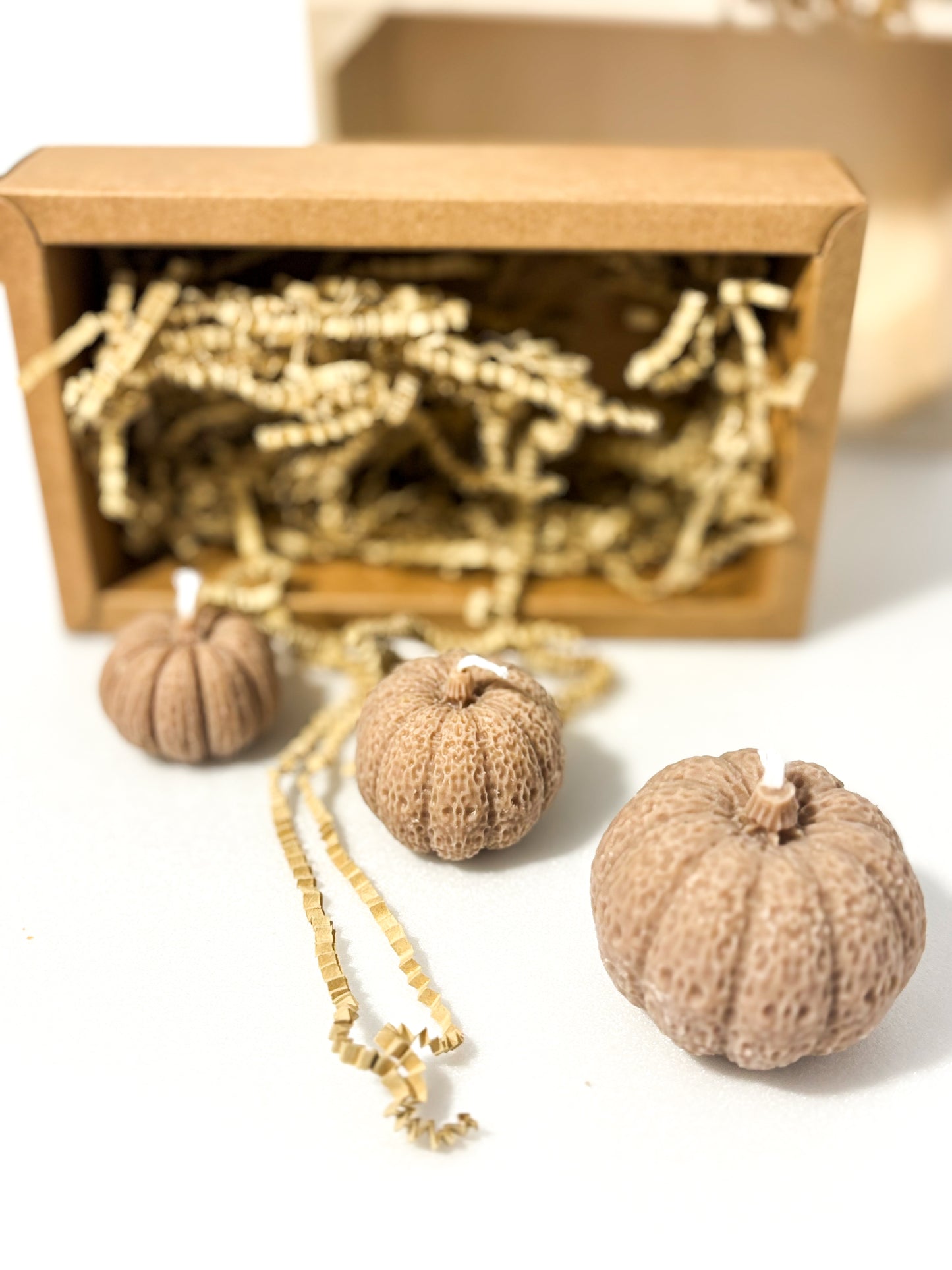 Set lumânări dovlecei parfumate – Pumpkin Pie (3 bucăți)