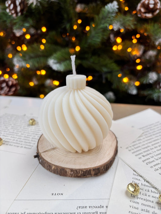 Lumânare Decorativă Glob Spirală