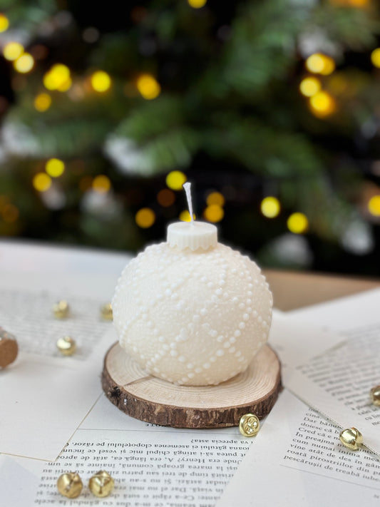 Lumânare Glob Pearl