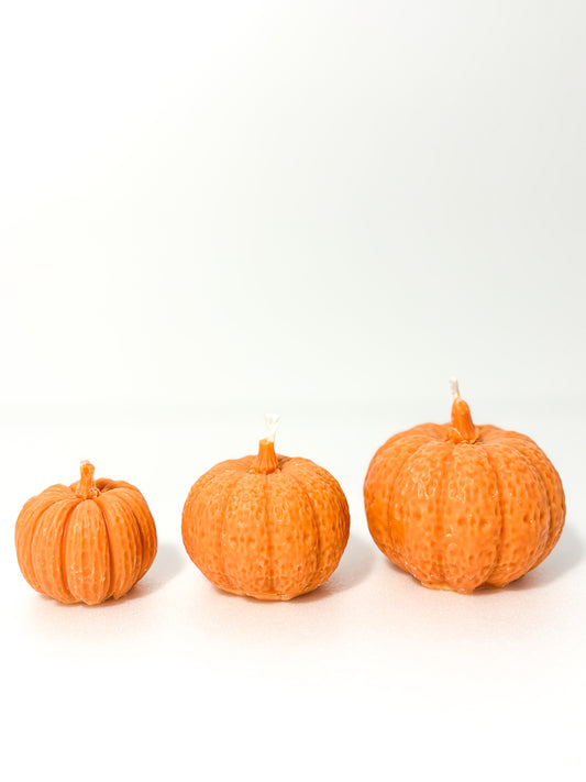 Set lumânări dovlecei parfumate – Pumpkin Pie (3 bucăți)