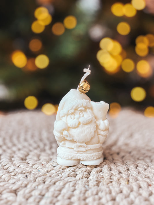 Lumânare Sculpturală Moș Crăciun